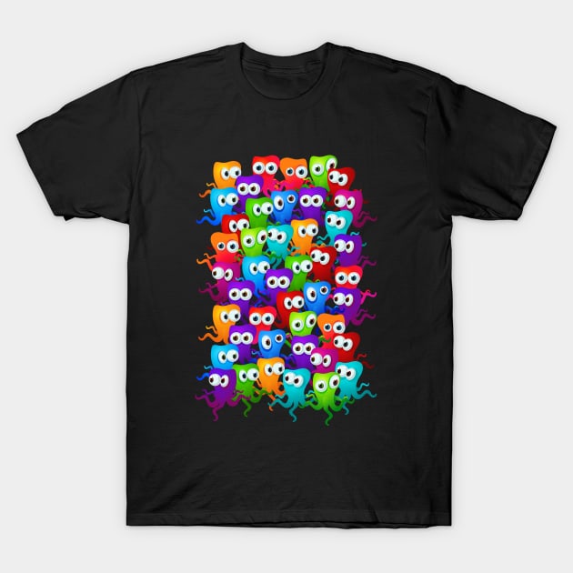 Squids T-Shirt by QuickyDesigns